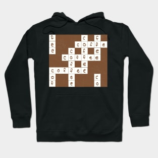 Coffee Crossword Hoodie